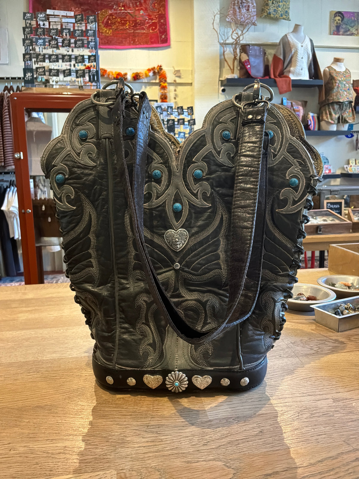 Vintage Handmade Tony Lama Bag