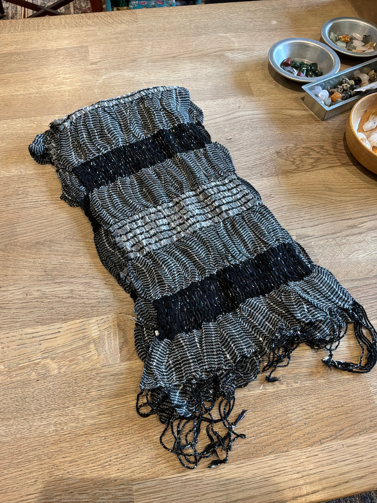Viscose Dark Scarf