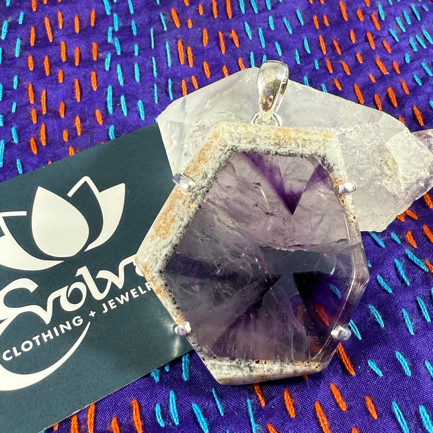 Star Amethyst Pendants