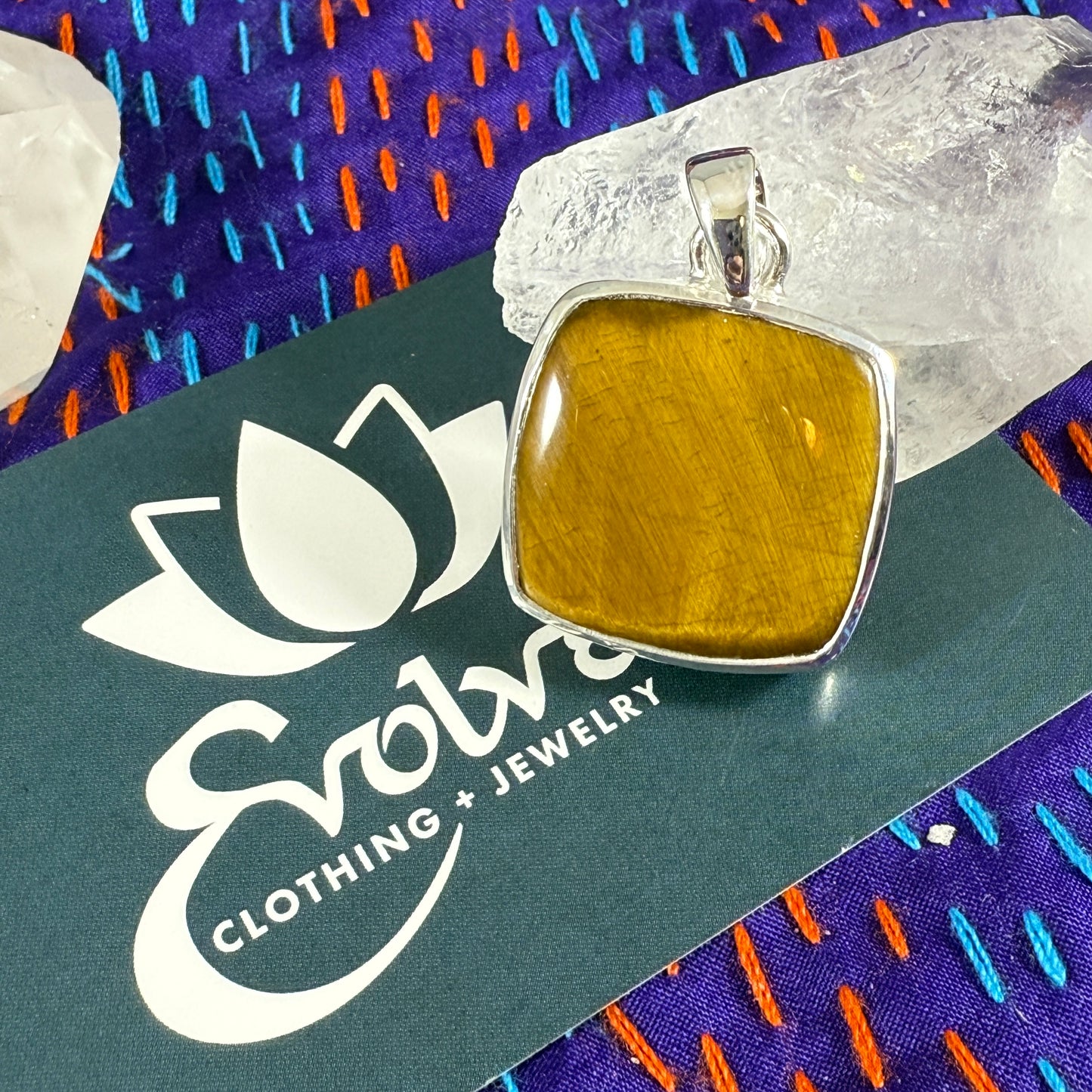 Tiger’s Eye Pendants