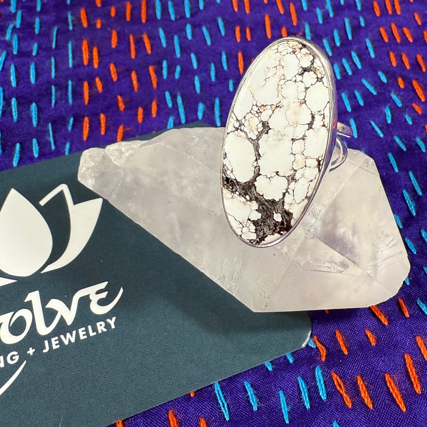 Wild Horse Jasper Sterling Ring