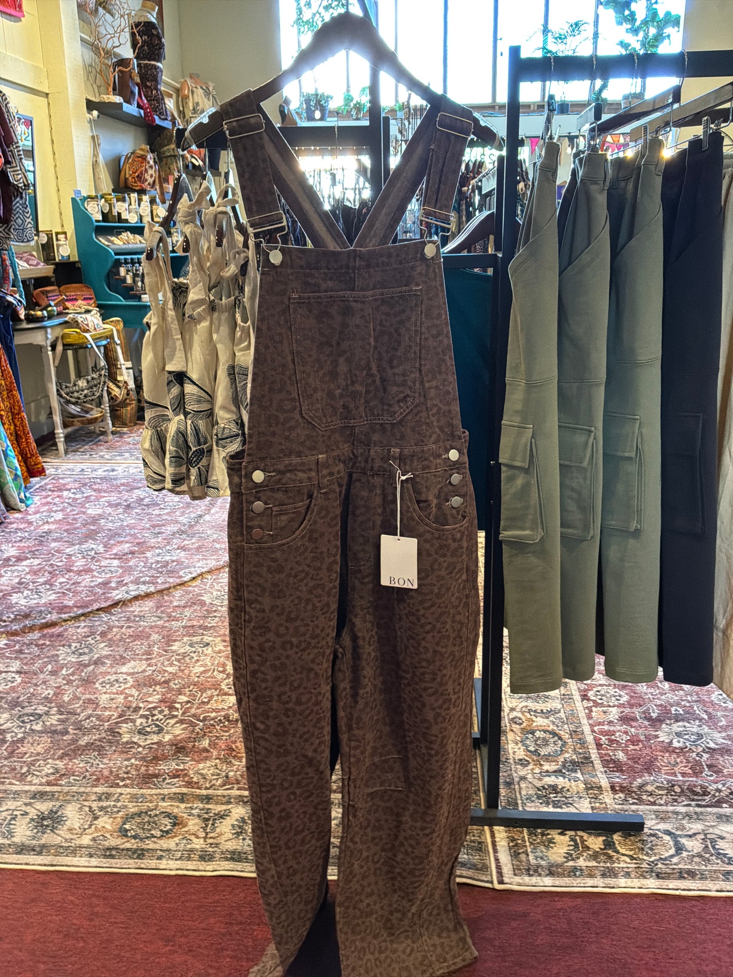 Leopard Overalls