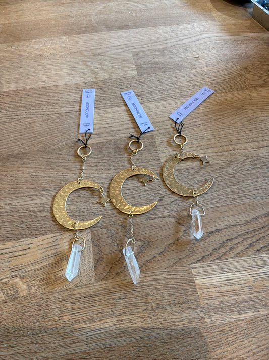 Clear Quartz Wall Charm