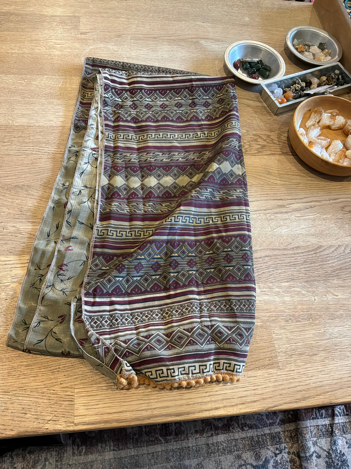 Recycled Sari Scarf