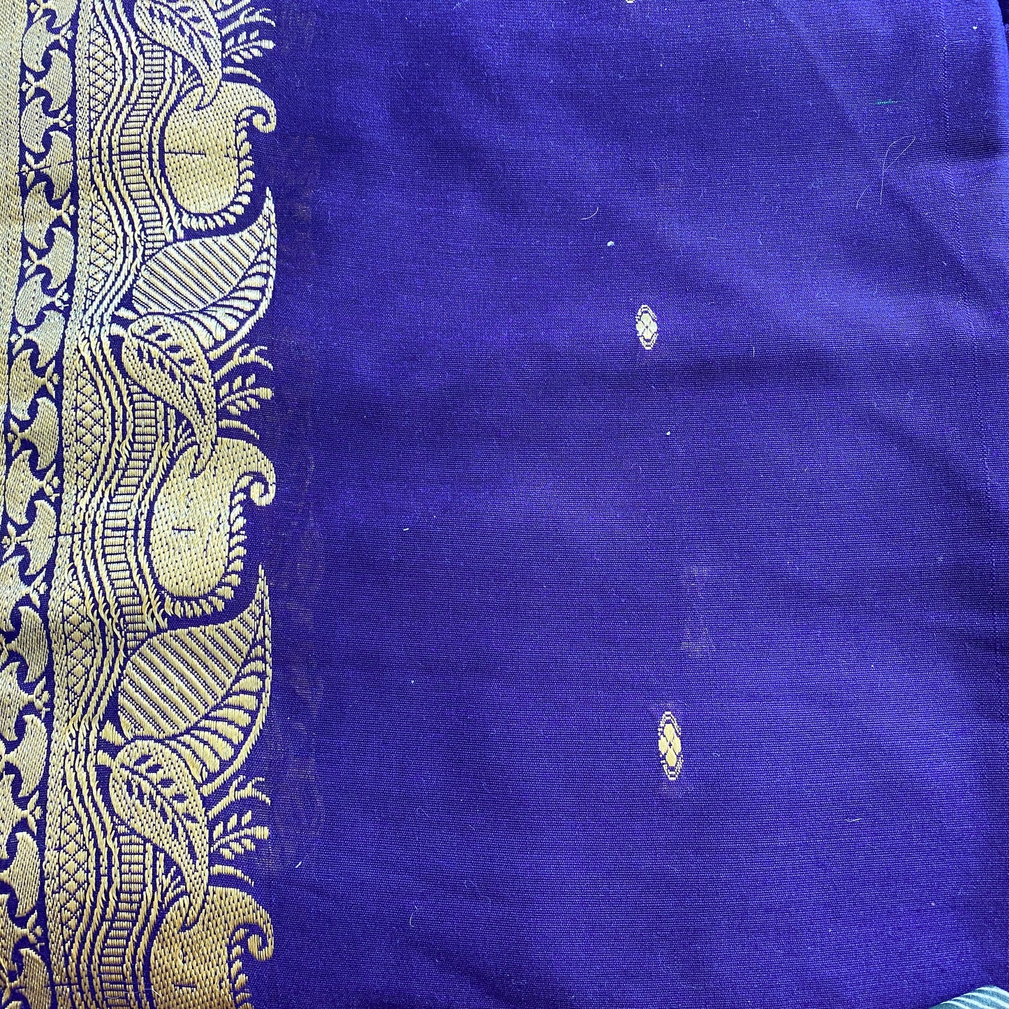 Sari & Gold Embroidered Curtains