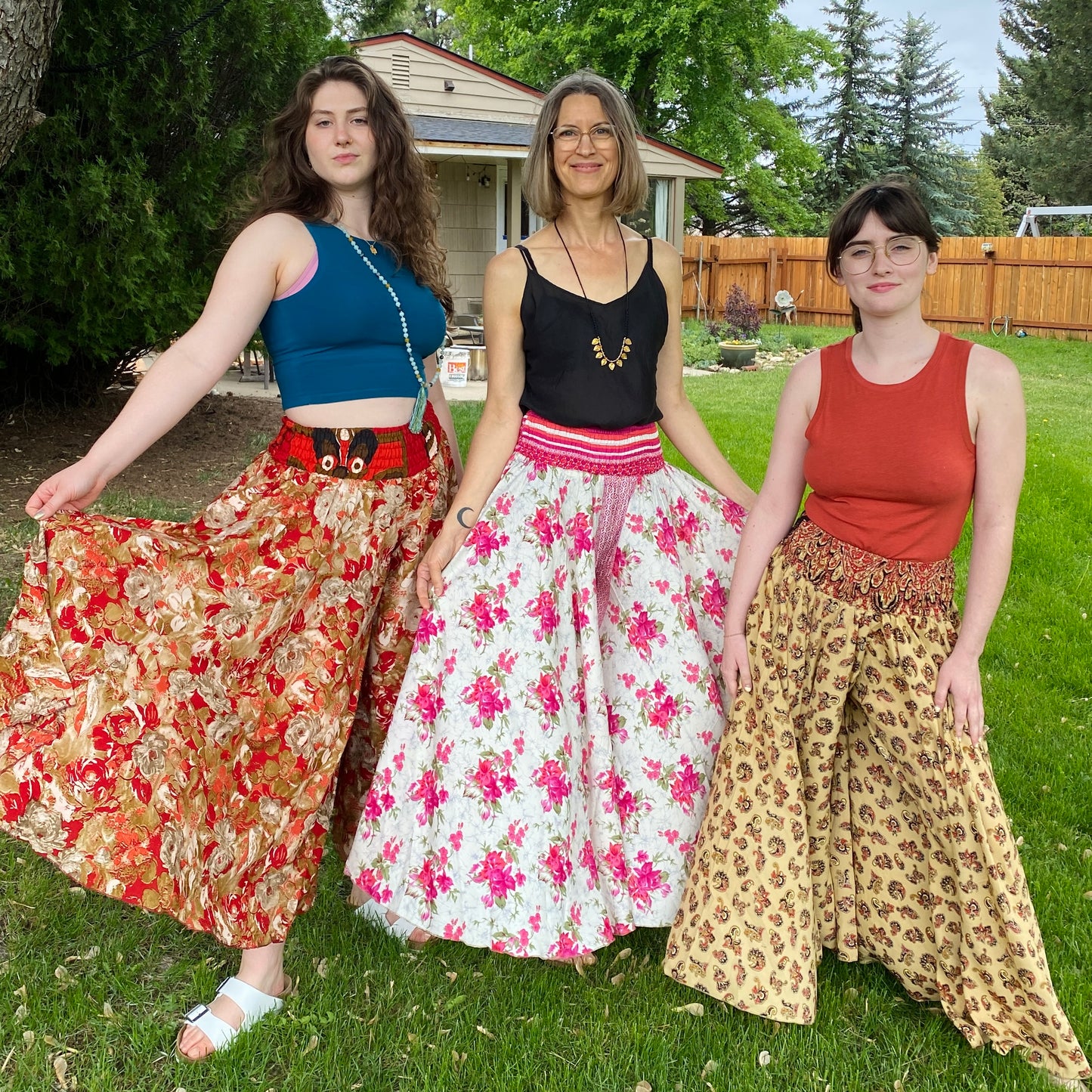 Recycled Sari Balloon Pants