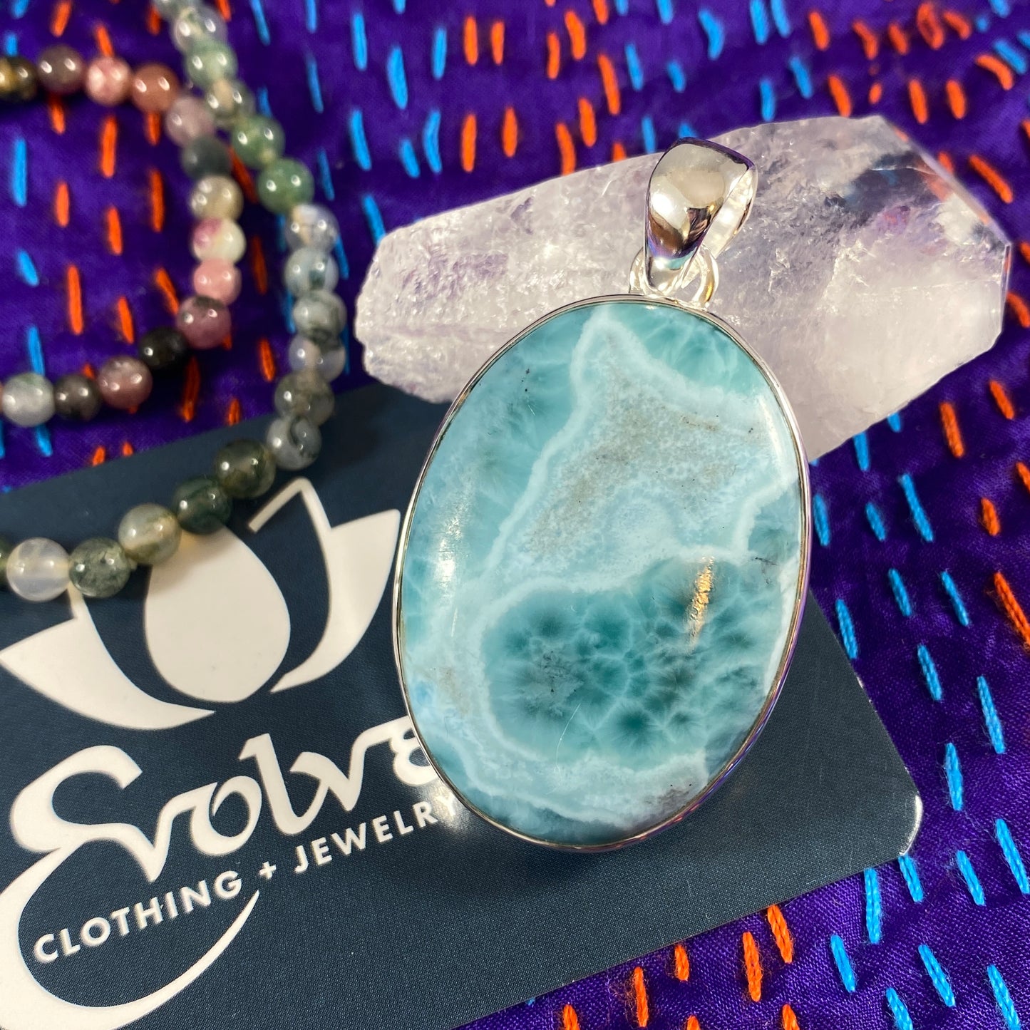 Larimar Pendants