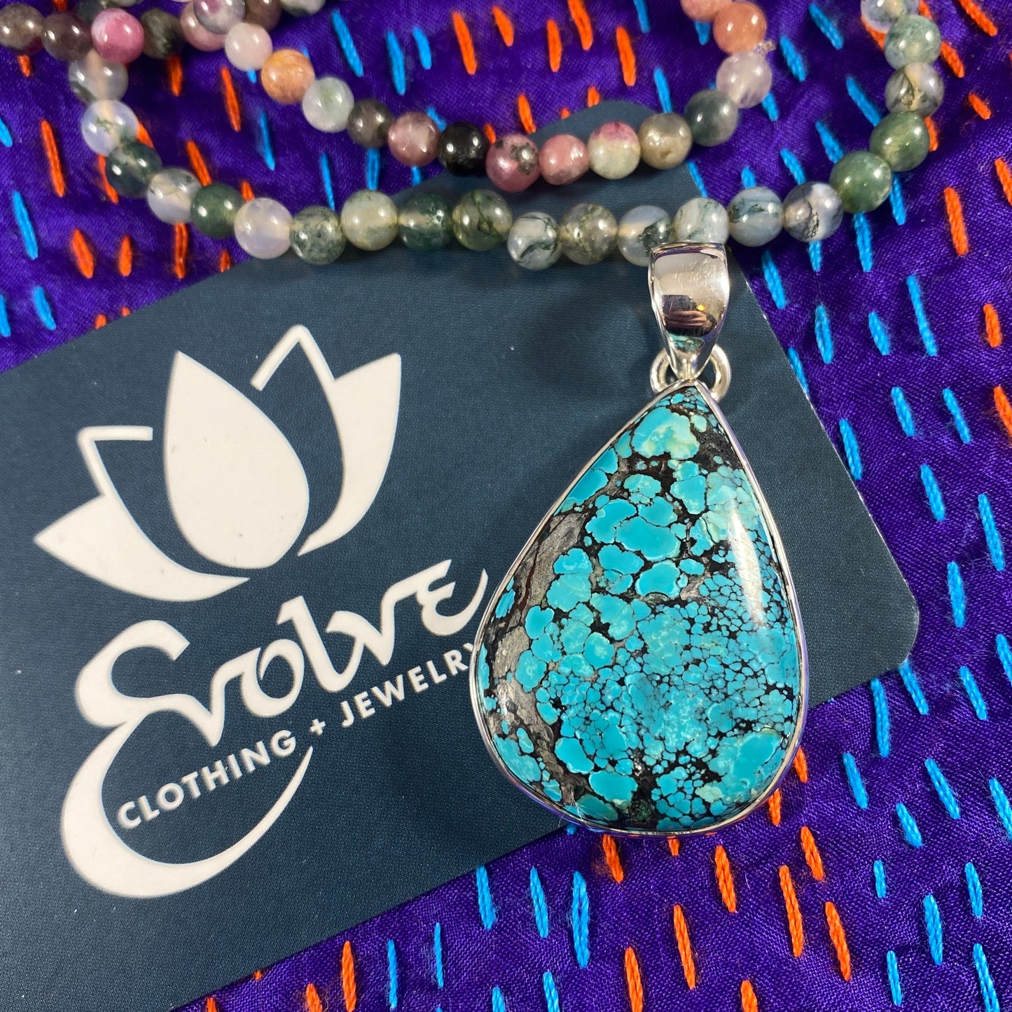 Tibetan Turquoise Pendants