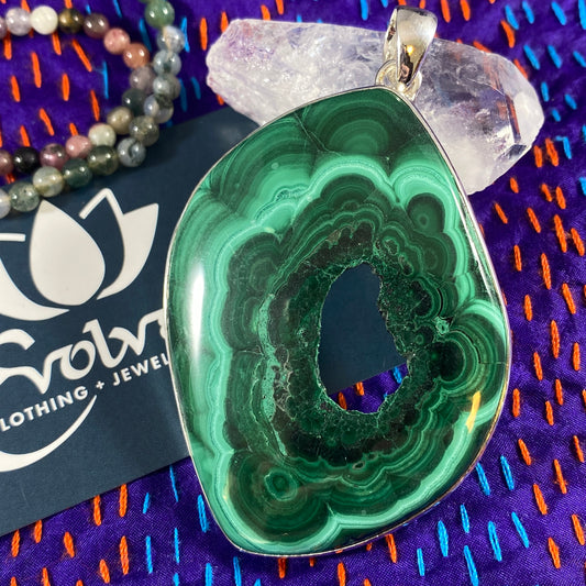 Malachite Pendants