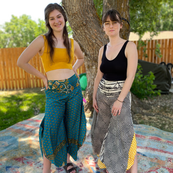 Recycled Sari Trousers