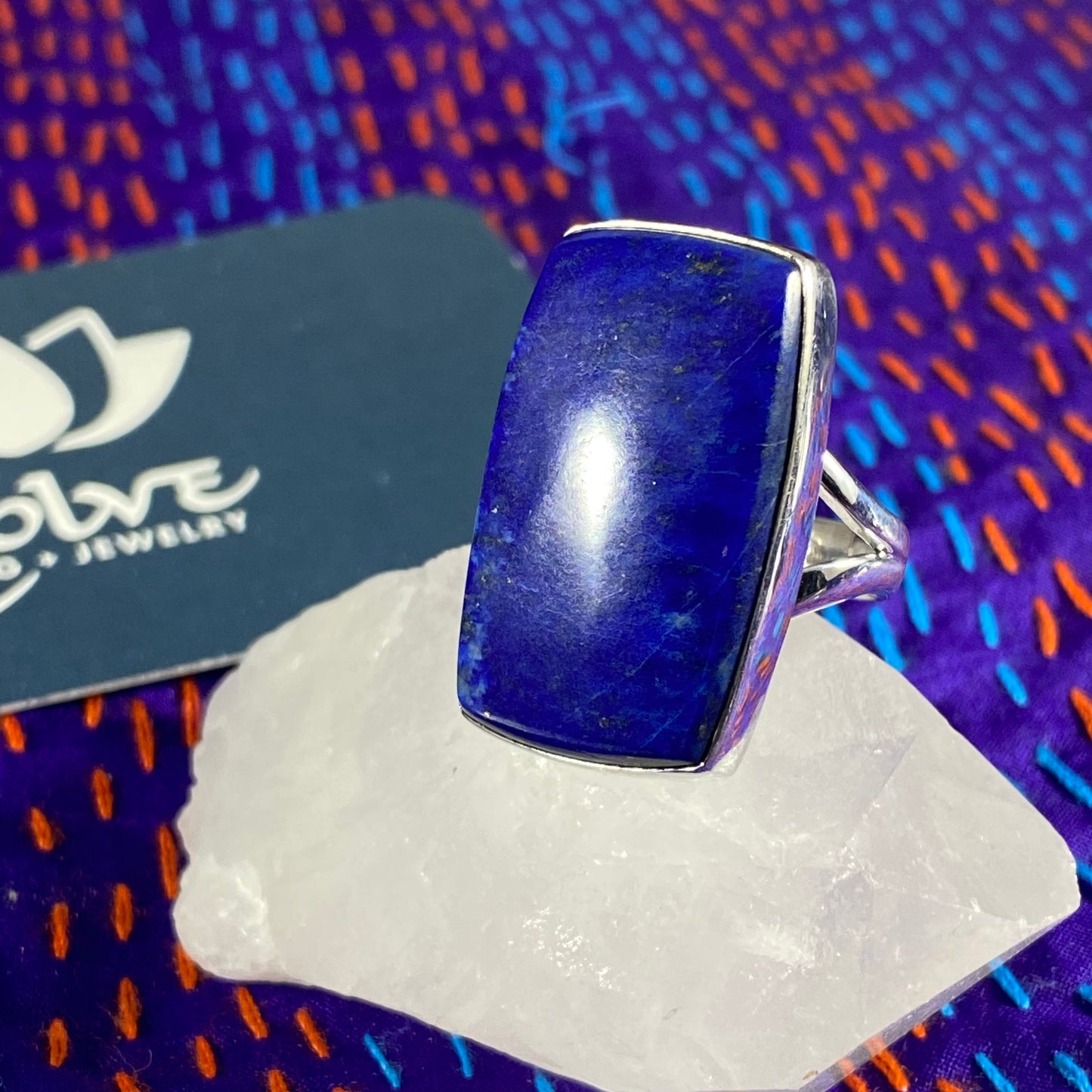 Lapis Lazuli & Sterling Rings