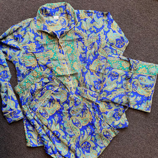 Recycled Sari Pajama Sets