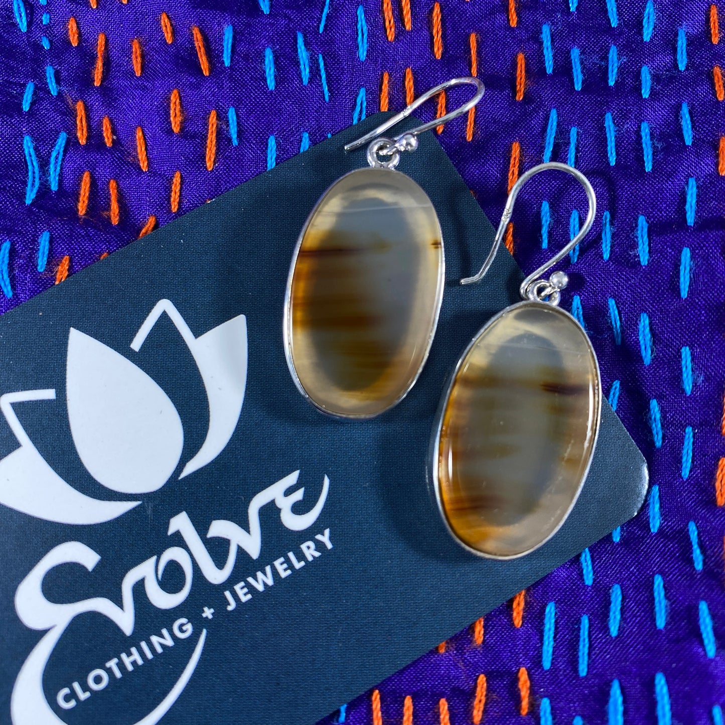 Montana Agate Earrings