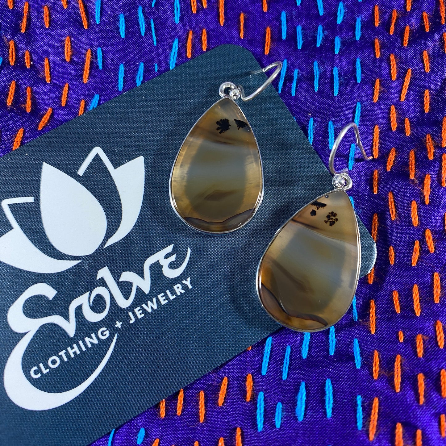 Montana Agate Earrings