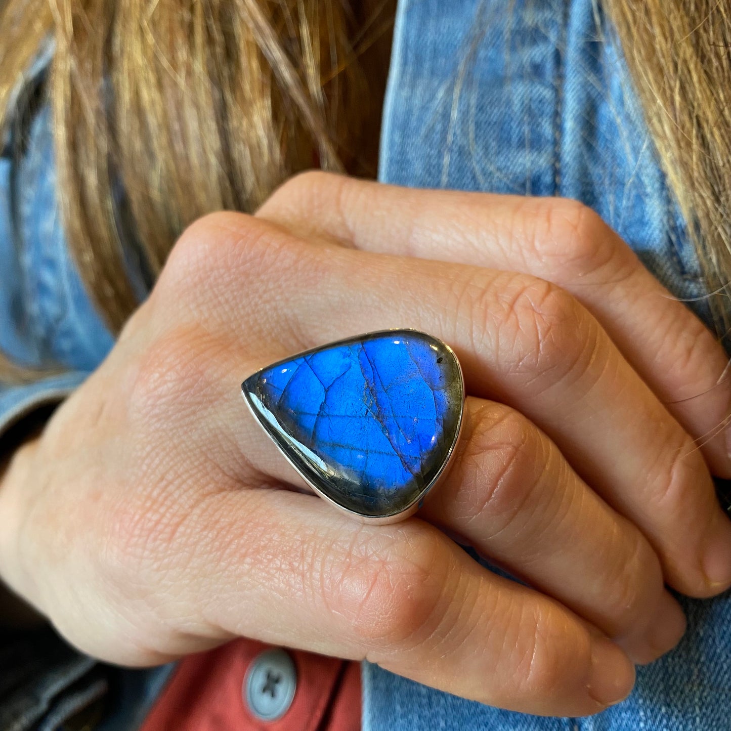 Labradorite & Sterling Silver Rings