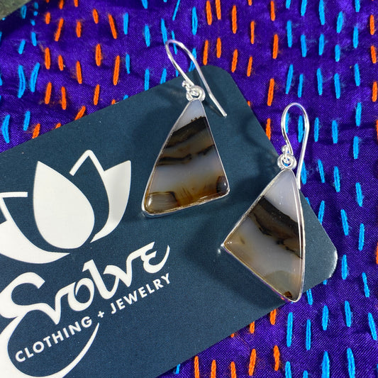 Montana Agate Earrings