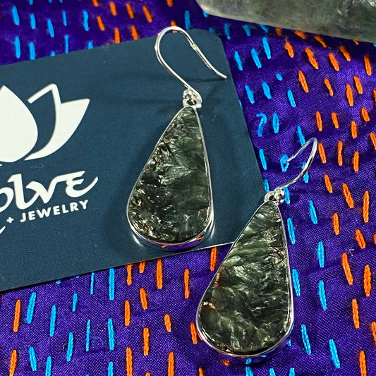 Seraphinite Earrings