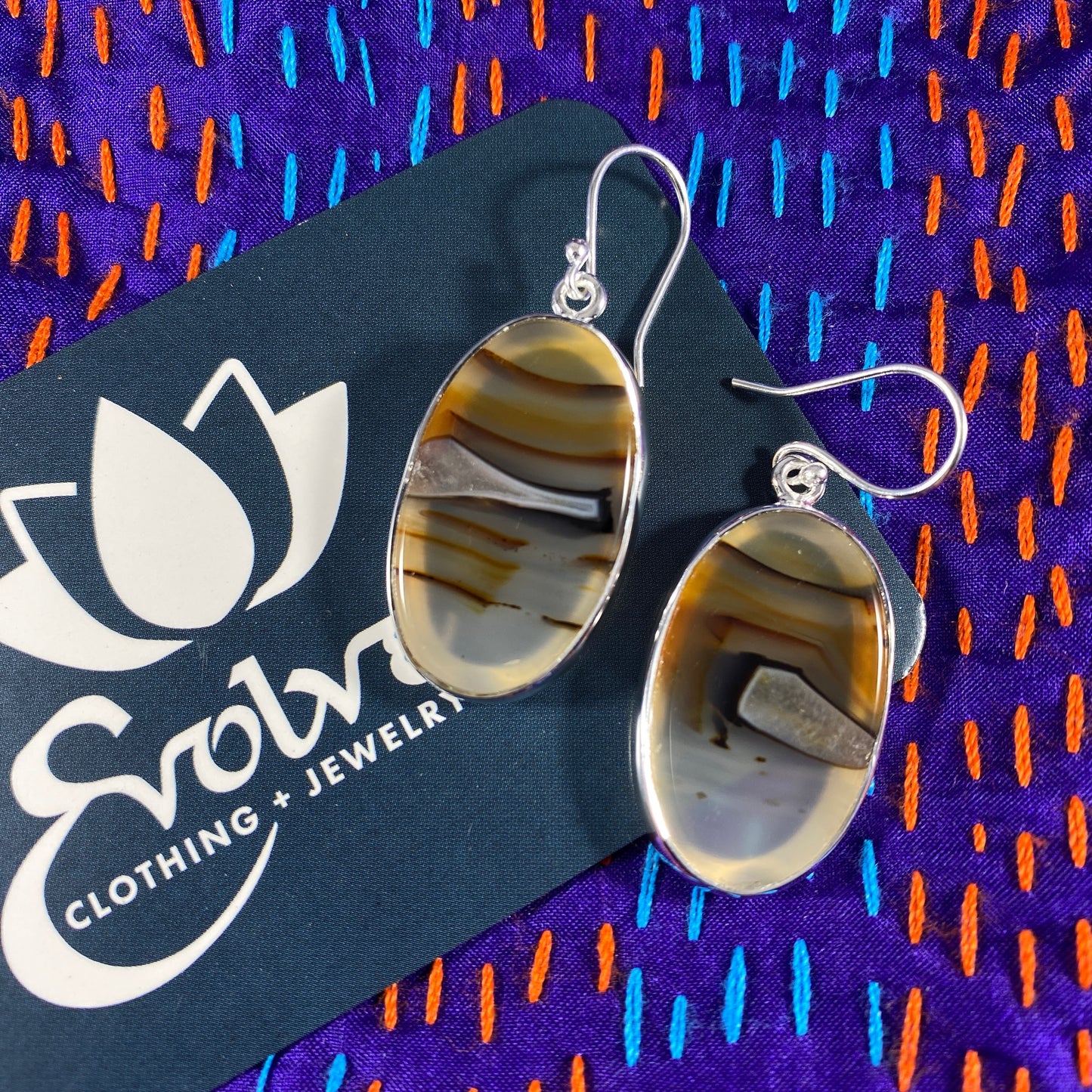 Montana Agate Earrings