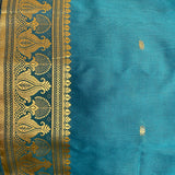 Sari & Gold Embroidered Curtains