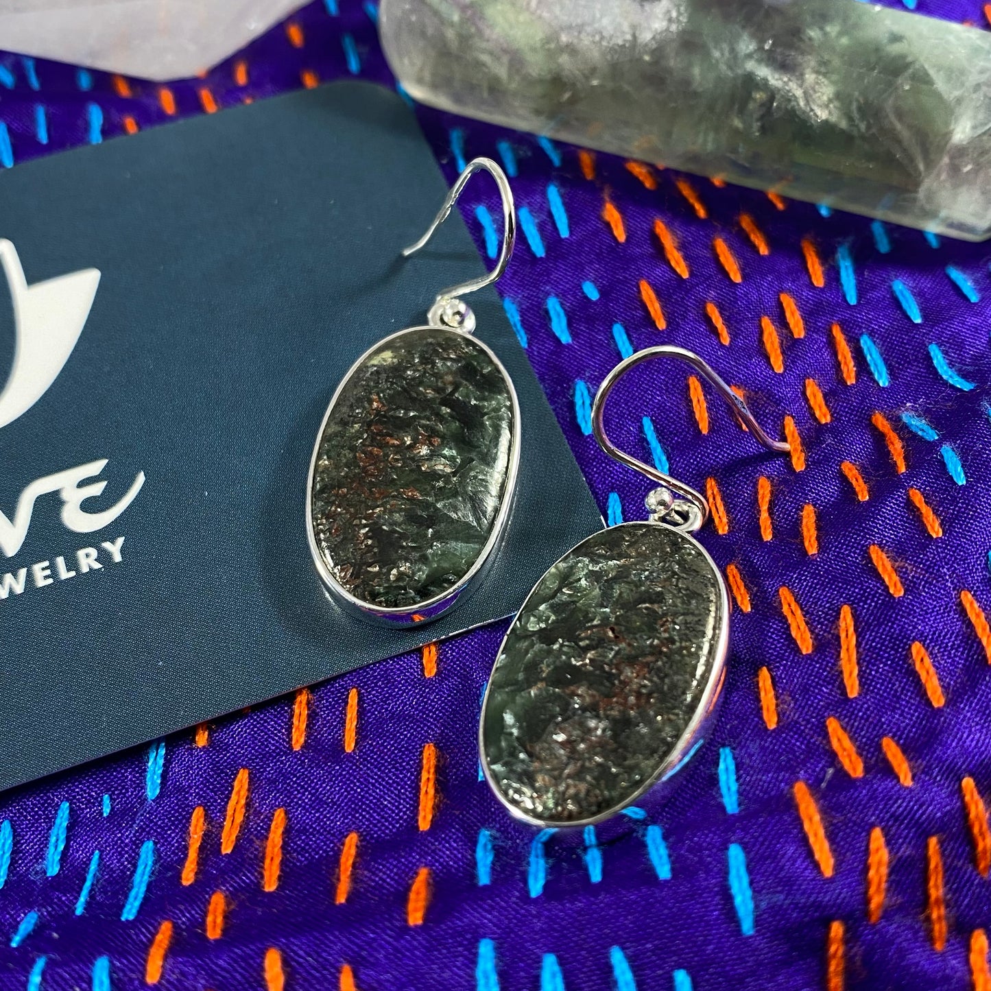 Seraphinite Earrings