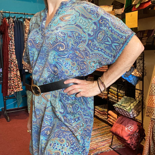 Recycled Sari Kurta Tunic