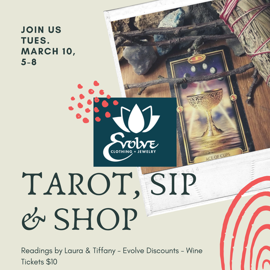 Tarot, Sip & Shop