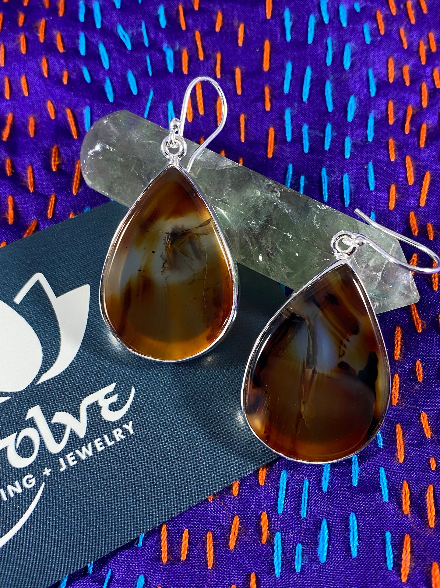 Montana Agate Earrings